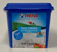 Tnuva Fromage feta léger (fromage feta léger au lait de vache en saumure) Fromage feta
