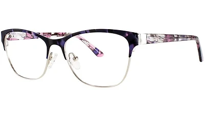 Flat Earth FE 5859 Multicolore Violet Lunettes Ophtalmique