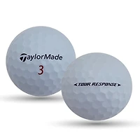 Mulligan - 24 balles de golf récupérées Taylormade Tour Response 5A, Blanc