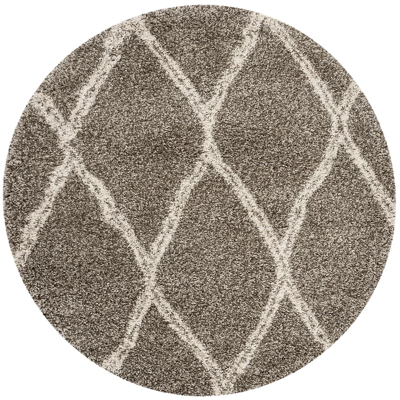 SAFAVIEH Hudson Adella Geometric Diamonds Shag Area Rug