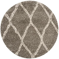 SAFAVIEH Hudson Adella Geometric Diamonds Shag Area Rug