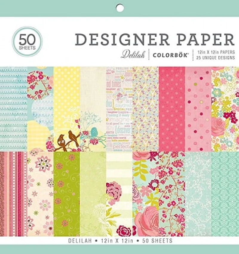Papier designer Delilah de Colorbok