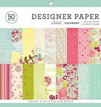 Papier designer Delilah de Colorbok