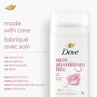 Dove Deodorant Stick, 72h Rose Mist, Gentle & Hydrating, 74g
