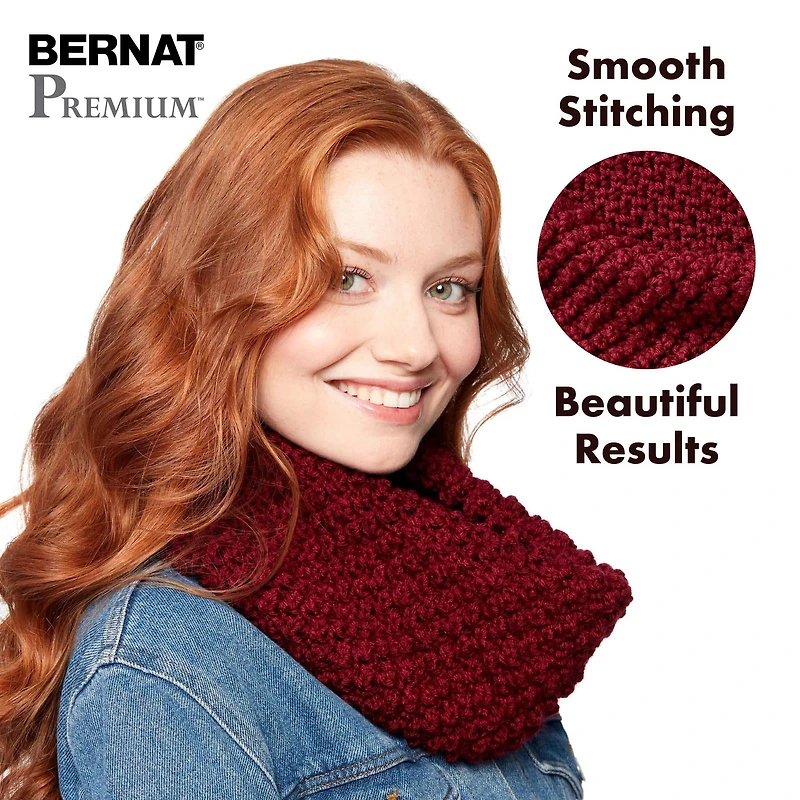 Bernat® Premium™ Yarn, Acrylic #4 Medium, 7oz/198g, 360 Yards
