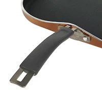 12"/30.48 Épicure Aluminium Carré Griddle Cuivre