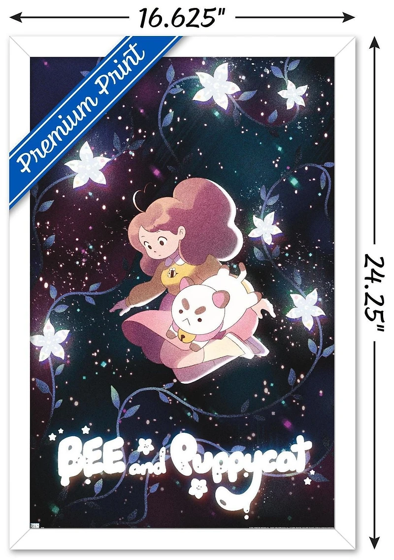 Bee And Puppycat - Space Flowers Key Art Wall Poster