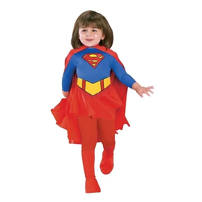 Classic Supergirl Deluxe Toddler Girl's Costume