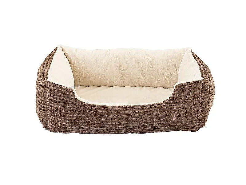 Sleep Zone Corduroy Orthopedic Cuddler Dog Bed