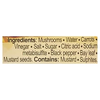 Wolski Pickled Mushrooms, 750 ml Jar, Wolski pickled mushrooms,750ml