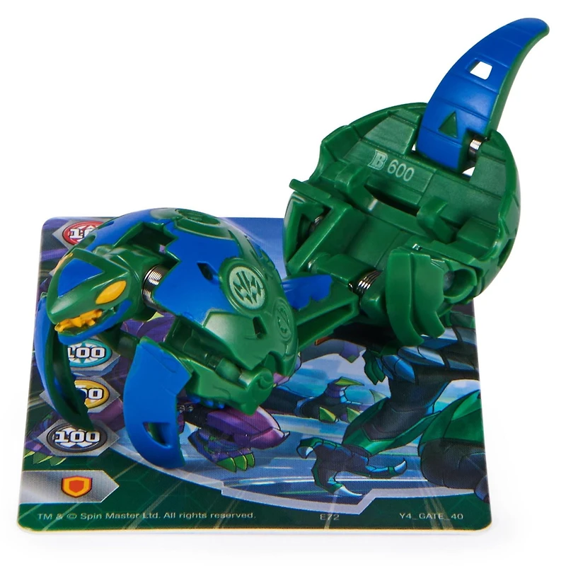 Bakugan Legends, Fangzor X Mantonoid, 2-inch-Tall Collectible Action Figure and Trading Cards, Kids Toys for Boys 6 and up