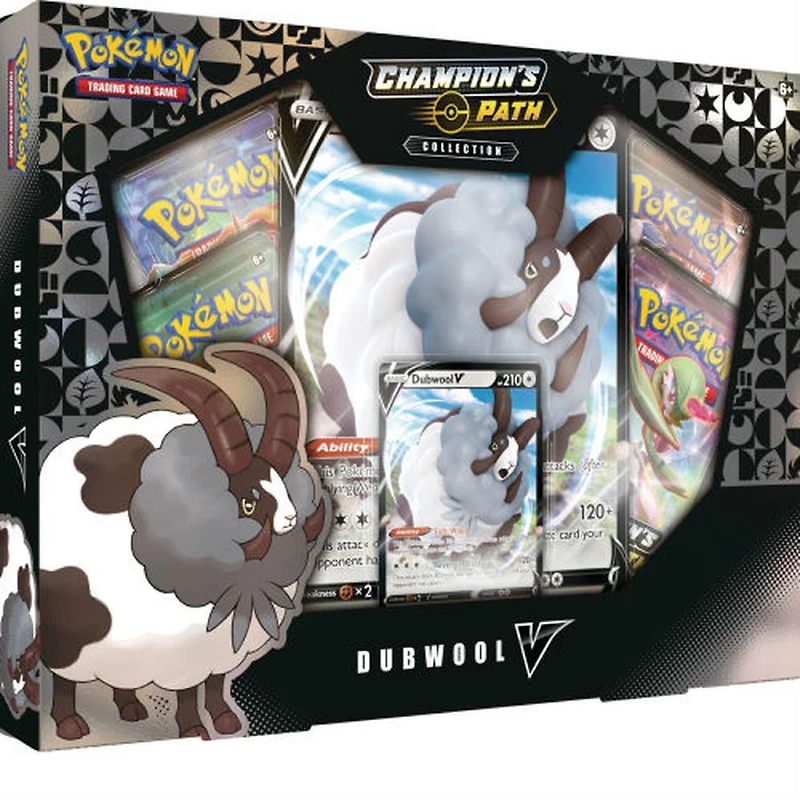 Pokemon Champion's Path Dubwool V Box