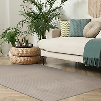 Avenue B Canal Taupe Area Rug, Area Rug