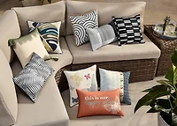 Coussin décoratif HOMETRENDS Papillon