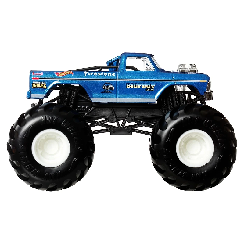Hot-Wheels-Monster-Trucks,-Oversized-Monster-Truck-in-1:24-Scale