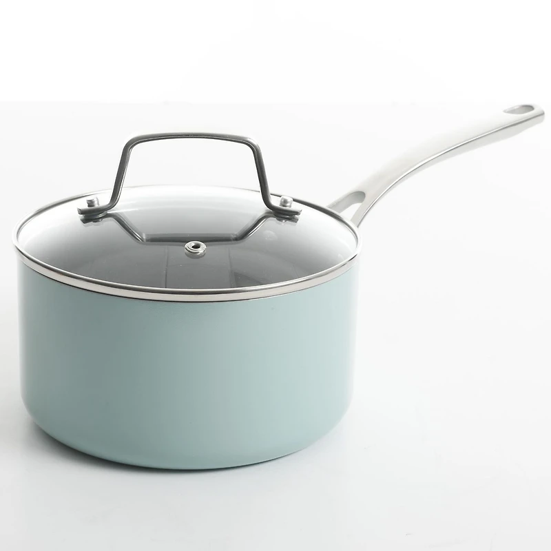 Martha Stewart 10-Piece Nonstick Cookware Set, Martha Blue