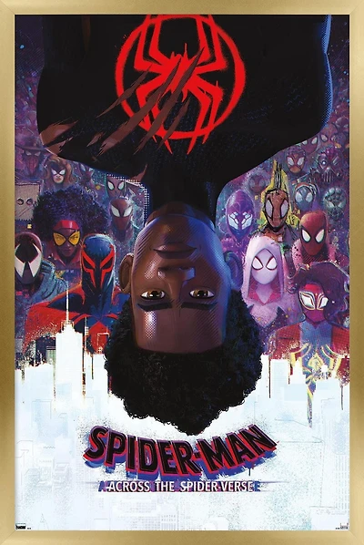 Marvel Spider-Man: Across the Spider-Verse - Official One Sheet Wall Poster, 22.375" x 34"