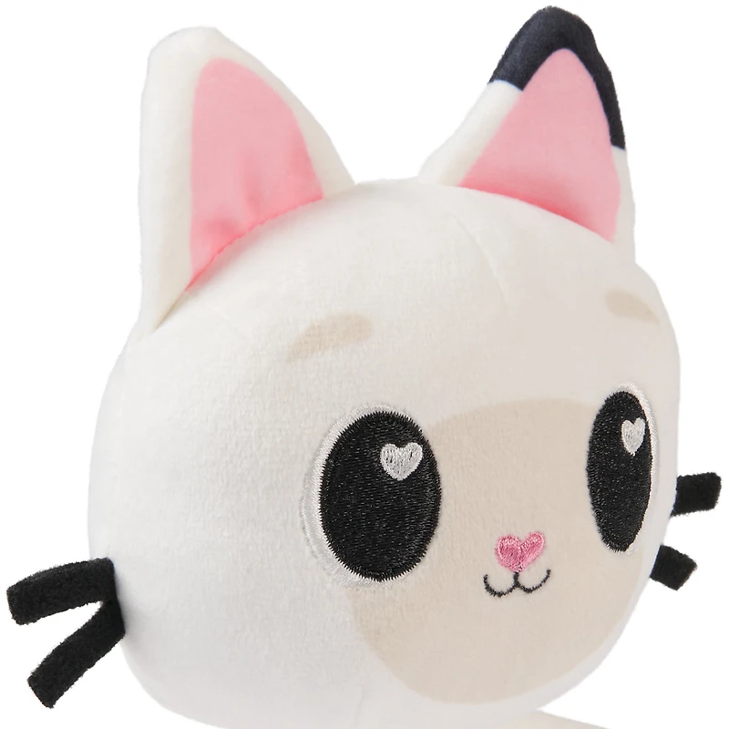 Gabby's Dollhouse: The Movie, Peluche Pandy Paws officielle, chat en peluche, jouets souples pour les enfants à partir d'un an, blanche, 20,3 cm