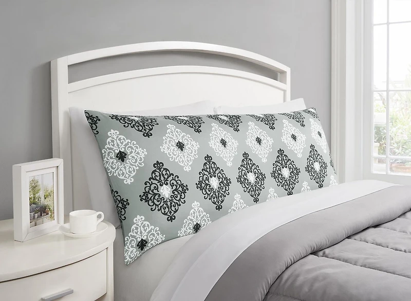 Mainstays Printed Body Pillow Case