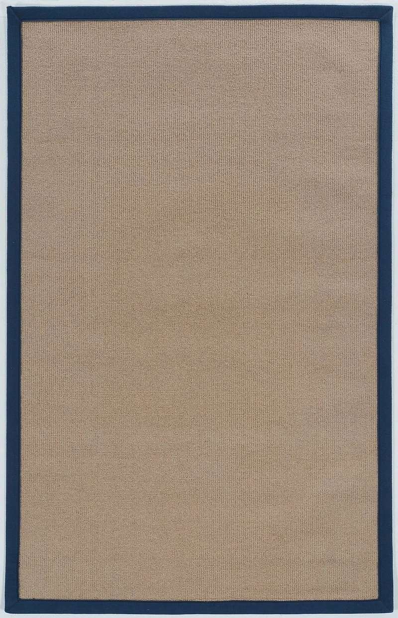 Tapis Athena liège et bleu de 8 pi 9 po x 12 pi