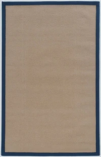 Tapis Athena liège et bleu de 8 pi 9 po x 12 pi