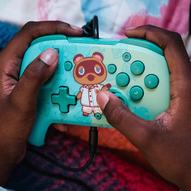 Manette Faceoff™ Deluxe+ Audio Wired : Animal Crossing Tom Nook
