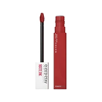 Maybelline New York SuperStay Matte Ink Rouge à Lèvres Liquide, Longue Tenue, Couleur Intense à Haut Impact, hustler ,5 ml