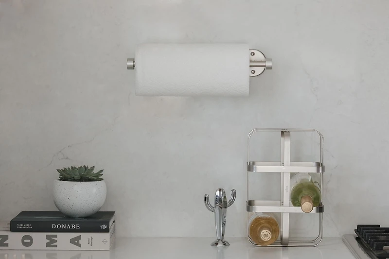 Cappa Wall Mounted Paper Towel Holder Nickel