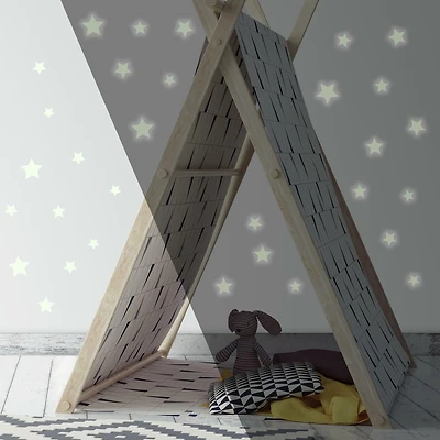 ROOMMATES GLOW IN THE DARK STARS PEEL & STICK WALL DECALS