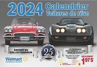 Calendrier de voitures classiques 2024
