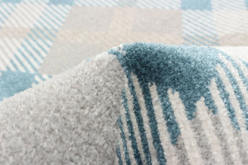 ECARPET Washable Plaid Area Rug & Runner for Kitchen, Bedside, Living Room, Hallway