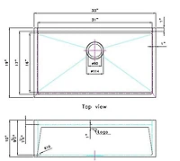 American Imaginations 32-in. W CSA Approved Stainless Steel Kitchen Sink With 2 Bowl And 16 Gauge AI-29296