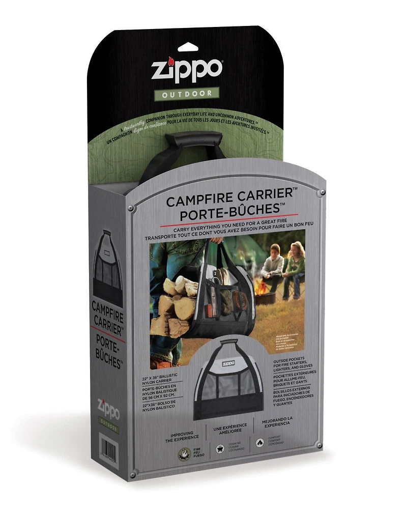 Zippo Sac de transport pour bûches de bois