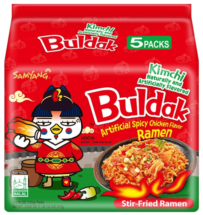 Samyang – Spicy Chicken Buldak Noodle (Kimchi)