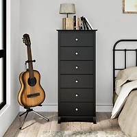 Prepac Monterey White Children’s 6-Drawer Dresser