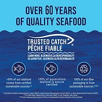 Crevettes À La Noix De Coco BlueWater Seafoods, Crevettes entières à, Panées avec une chapelure Panko croustillante, Congelé, Emballage de 255 g Crevettes à la noix de coco croustillantes avec chapelure Panko