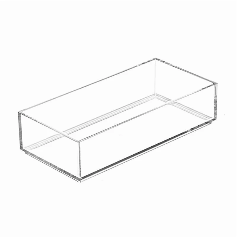 Évacuez le dispositif de rangement 1 Mainstays Organisateur empilable 1 design rectangulaire 100%PS