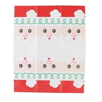 Holiday time, Christmas Santa Tall Napkins, 20ct