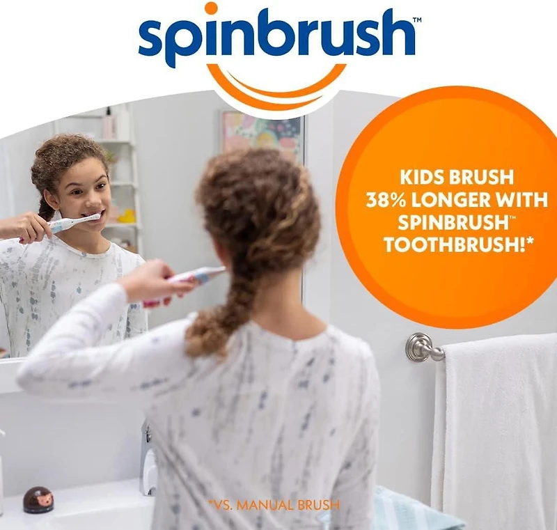 Spinbrush Kids Super Mario Battery Toothbrush