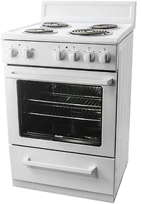 Danby DERM240WC 24" Wide Electric Range in White