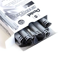 EnerGel Liquid Gel Pen, (0.7mm) Metal Tip, Capped, Black Ink