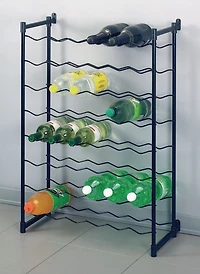 Metaltex Merlot Wine Rack, 48 Bottles