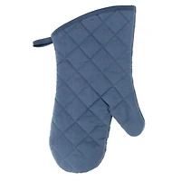 Matelassée Four Mitt (Bleu) (7.5" X 13" ) - Set of 4