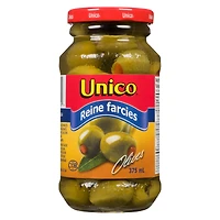 Olives reines farcies d'Unico 375 ml