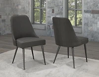 Ensemble cuisine 5 pièces Celine, chene/gris