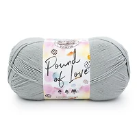 Lion Brand Pound of Love® Yarn Sleet Yarn #4 Medium/Worsted Acrylic Yarn, 454g/ 932m, 1CT