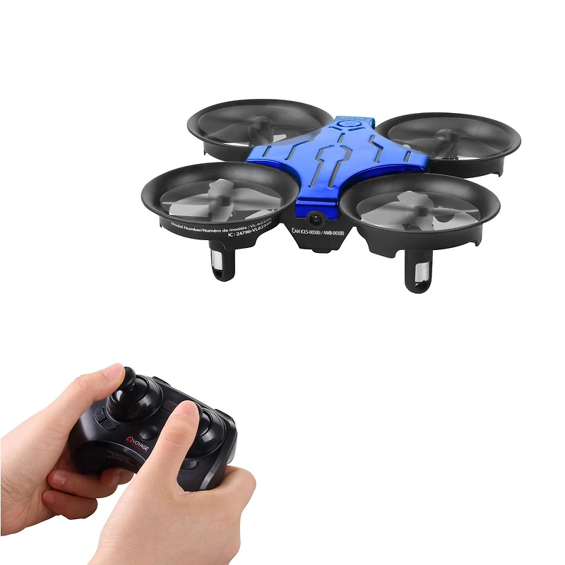 Voyage Aeronautics VA-2140 Ducted Fan Drone with New Hand Gesture Control- Blue