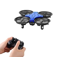 Voyage Aeronautics VA-2140 Ducted Fan Drone with New Hand Gesture Control- Blue