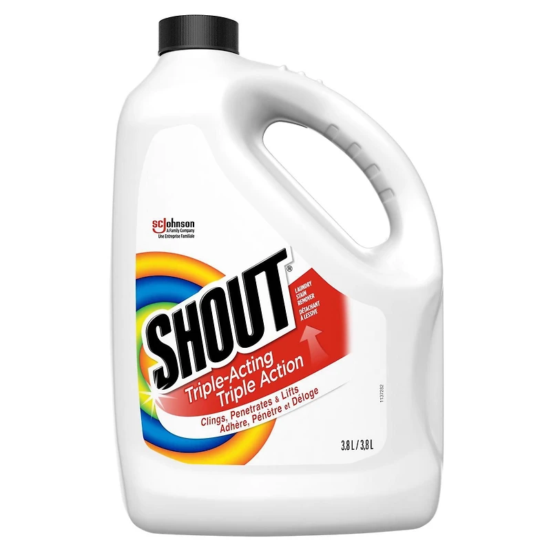 Shout® Laundry Stain Remover Refill, 3.8L, 3.8L, Refill