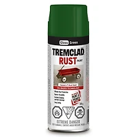Tremclad Gloss Green Alkyd Rust Spray Paint, 340 g